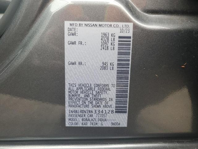 2024 NISSAN ALTIMA SV - 1N4BL4DV2RN334128