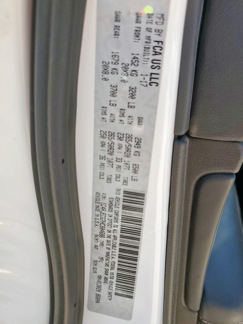 2017 JEEP GRAND CHER - 1C4RJECG7HC804686