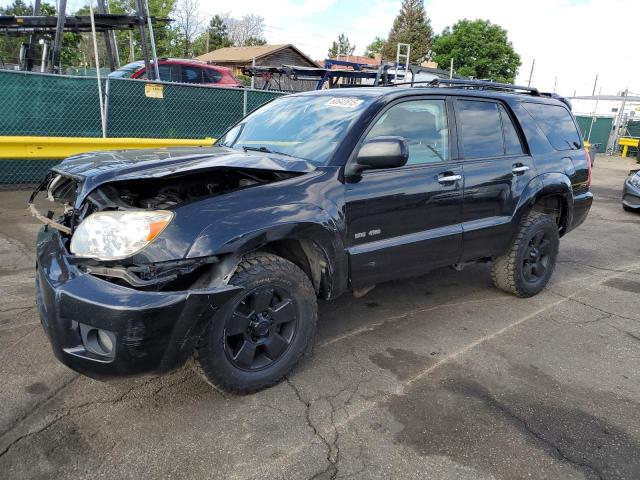 TOYOTA 4RUNNER SR 2008 black  gas JTEBU14R680132182 photo #1