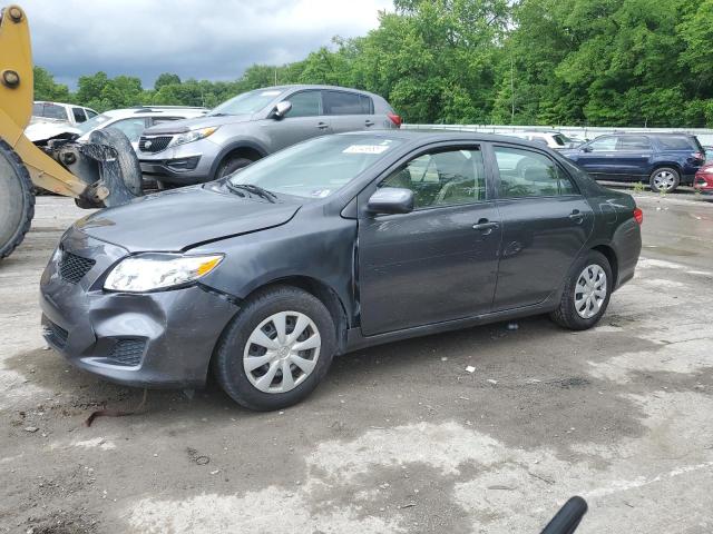 TOYOTA COROLLA BA 2009 gray sedan 4d gas JTDBL40E799018264 photo #1