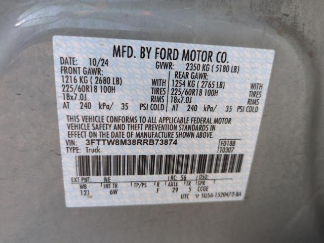 2024 FORD MAVERICK L 3FTTW8M38RRB73874