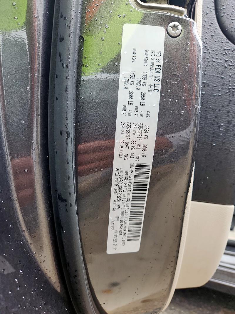 2017 CHRYSLER PACIFICA T 2C4RC1DG4HR513250