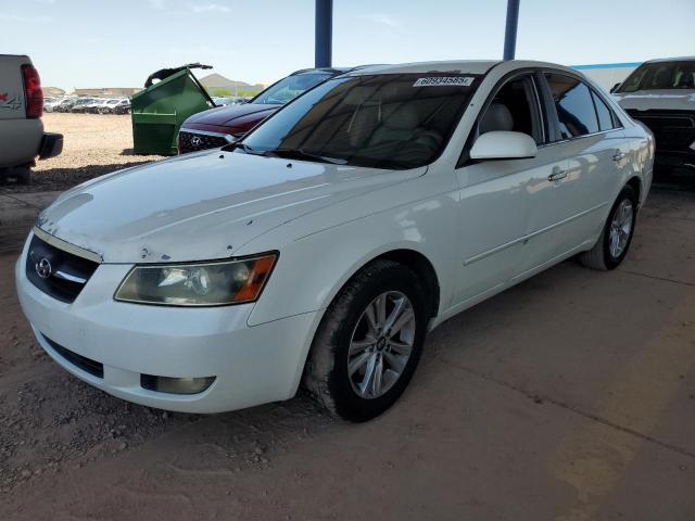 HYUNDAI SONATA SE 2007 white sedan 4d gas 5NPEU46F37H283780 photo #1