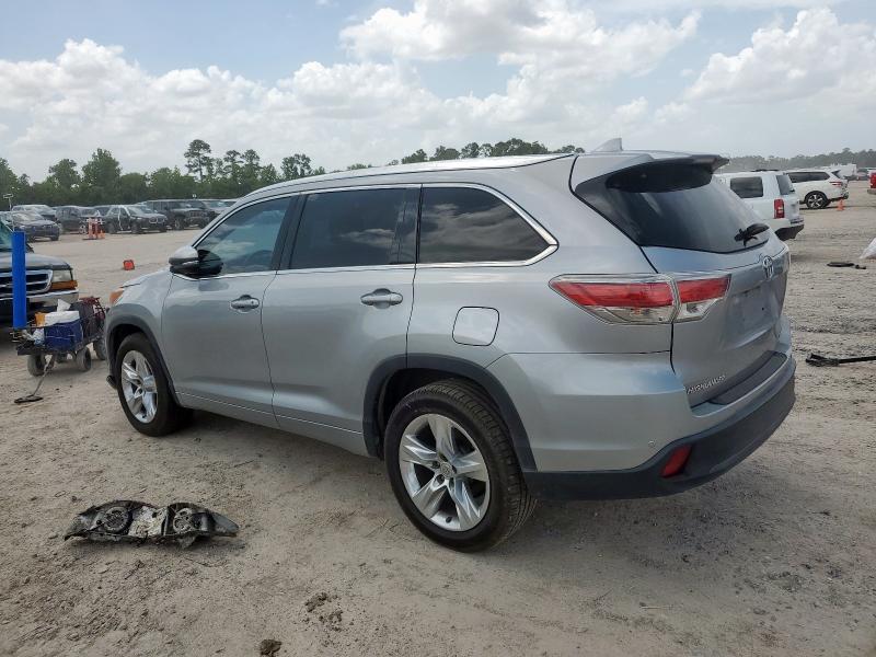 Vin: 5tdykrfh7fs080241, lot: 61651105, toyota highlander limited 20152
