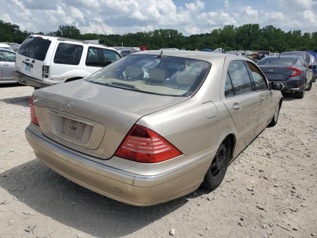 MERCEDES-BENZ S 430 2003 tan  gas WDBNG70J13A332173 photo #4