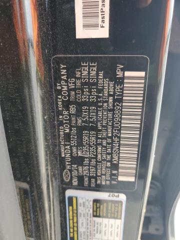 2015 HYUNDAI SANTA FE G KM8SN4HF2FU098892