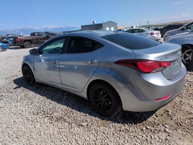 HYUNDAI ELANTRA SE 2015 silver  gas 5NPDH4AE3FH548386 photo #3