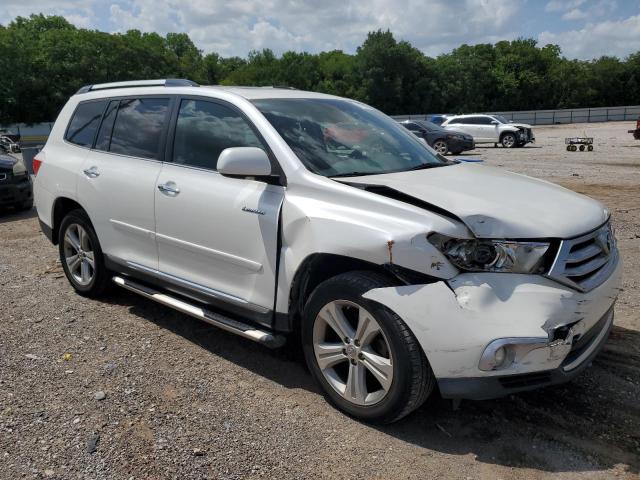 Vin: 5tdyk3eh1cs062103, lot: 61783985, toyota highlander limited 20124