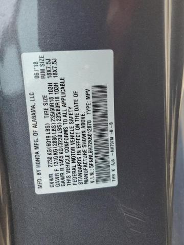 2019 HONDA ODYSSEY EX 5FNRL6H72KB012870