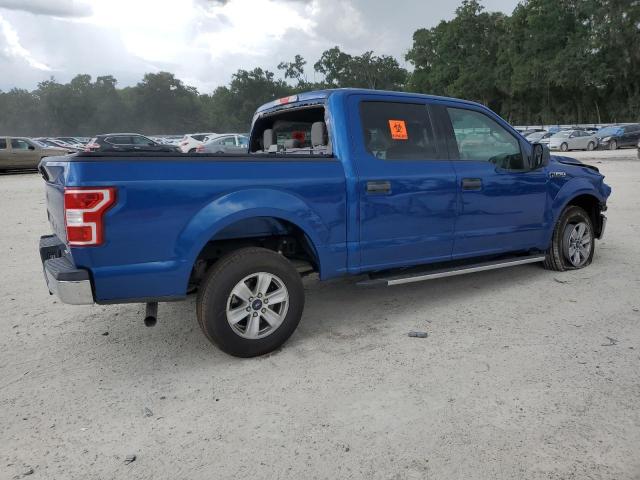 FORD F150 SUPER 2018 blue  gas 1FTEW1CG5JKC84377 photo #4