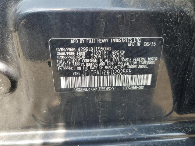 2015 SUBARU IMPREZA SP JF1GPAT69F8292568