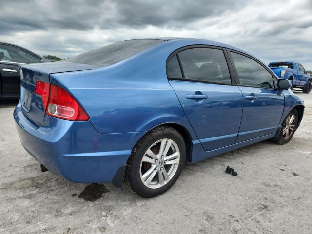 HONDA CIVIC LX 2008 blue  gas 1HGFA16548L112215 photo #4