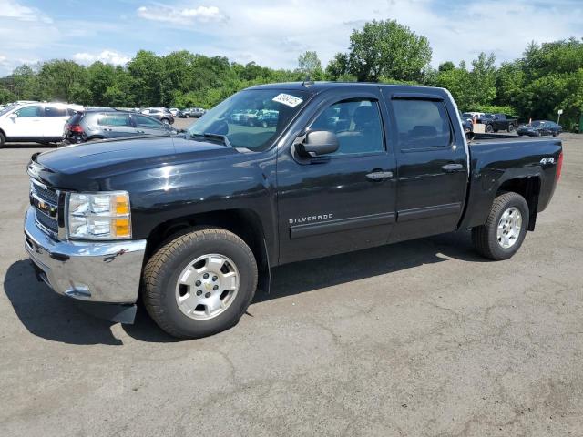CHEVROLET SILVERADO 2012 black  flexible fuel 1GCPKSE72CF140370 photo #1