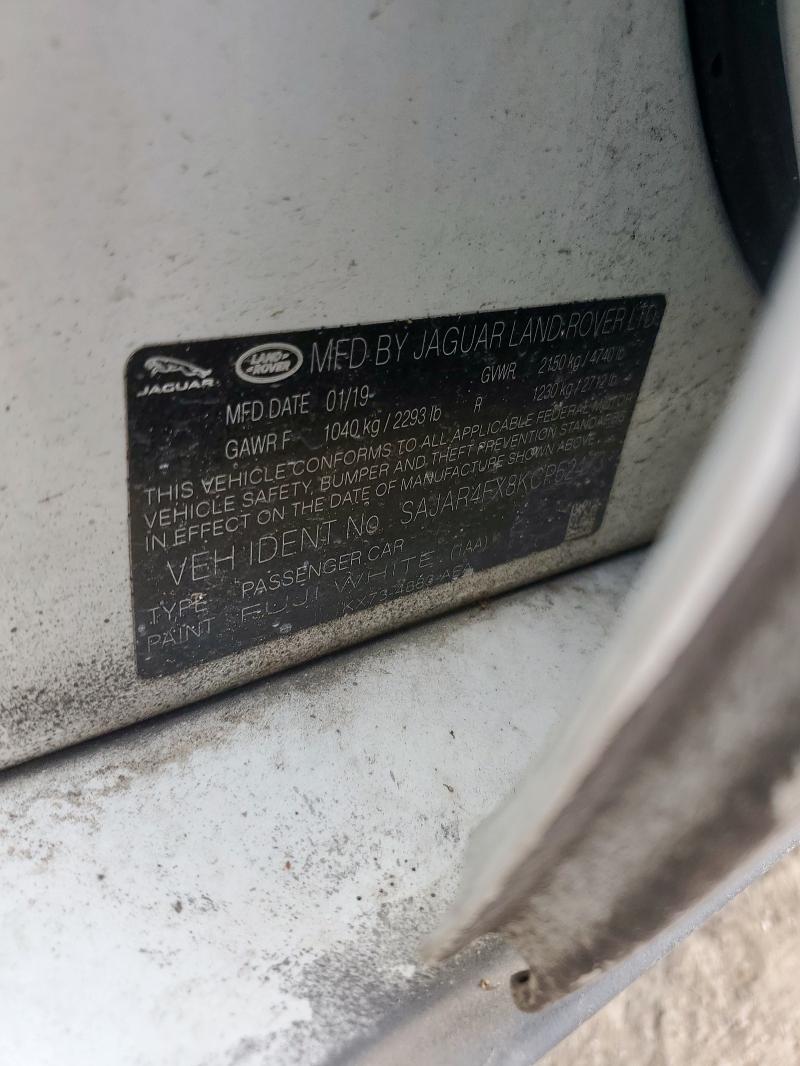 2019 JAGUAR XE SAJAR4FX8KCP52473