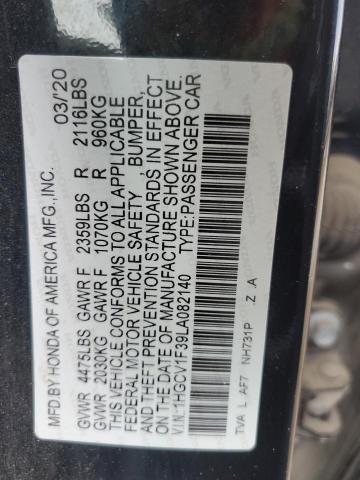 1hgcv1f39la082140 - 2020 Honda Accord Sport - #61018475