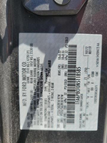 2022 FORD MUSTANG GT 1FA6P8CF0N5118585