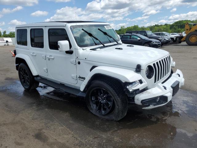 Vin: 1c4hjxen2mw767414, lot: 59261945, jeep wrangler sahara 20214