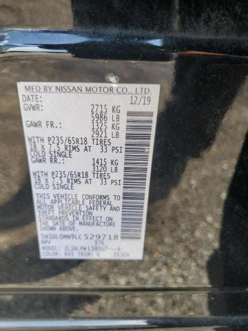 2020 INFINITI QX60 LUXE 5N1DL0MN9LC529718