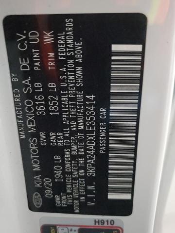 2020 KIA RIO LX - 3KPA24ADXLE353414