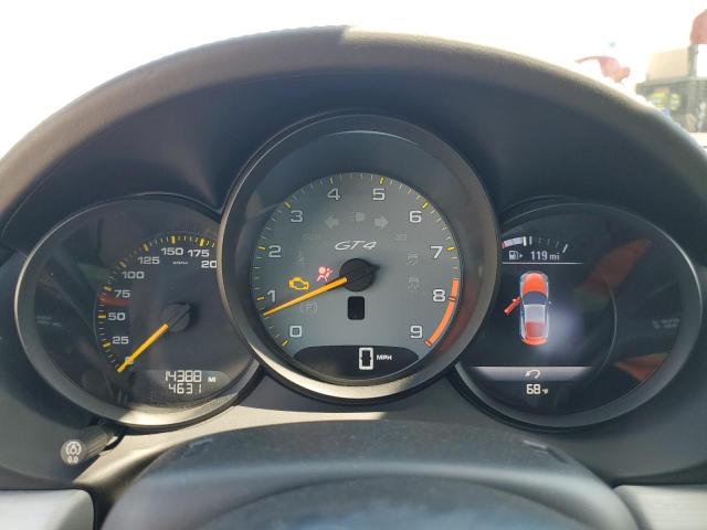 2016 PORSCHE CAYMAN GT4 WP0AC2A80GK191588