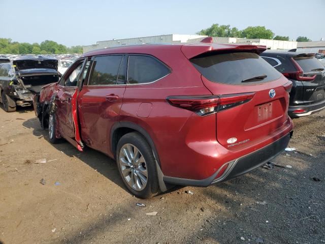 Vin: 5tdyarah6ms505536, lot: 59870095, toyota highlander hybrid limited 20212