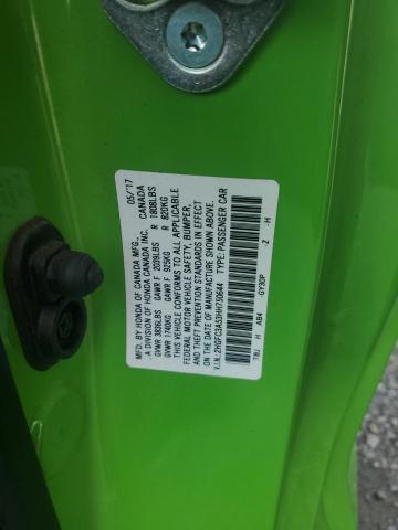 2017 HONDA CIVIC SI 2HGFC3A53HH750644