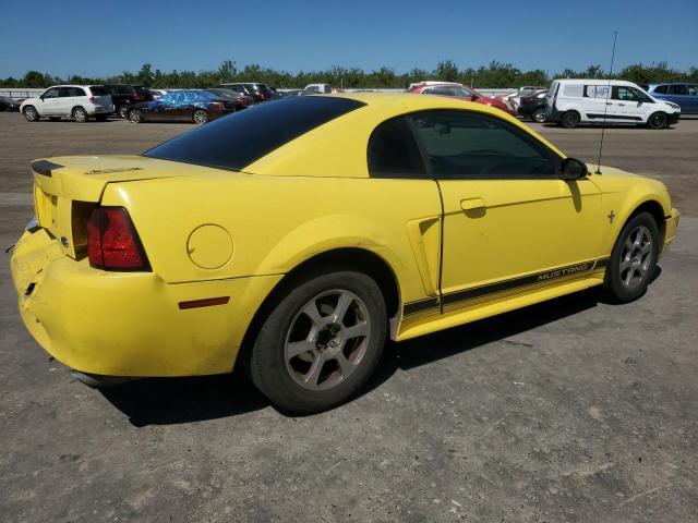 FORD MUSTANG 2002 yellow  gas 1FAFP40492F222297 photo #4