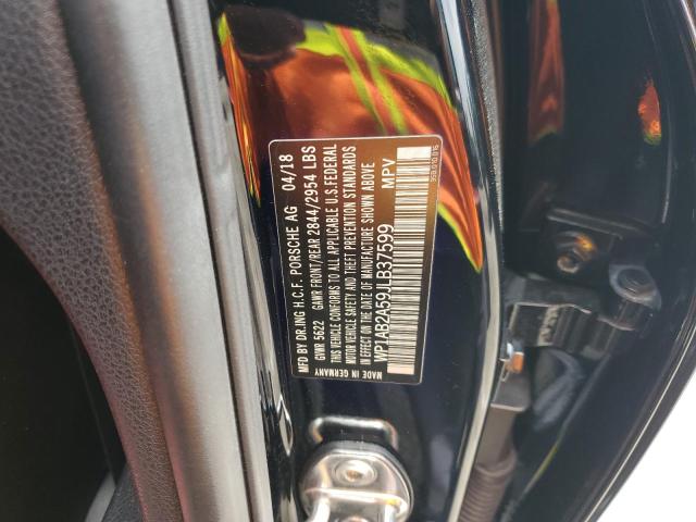 2018 PORSCHE MACAN S WP1AB2A59JLB37599
