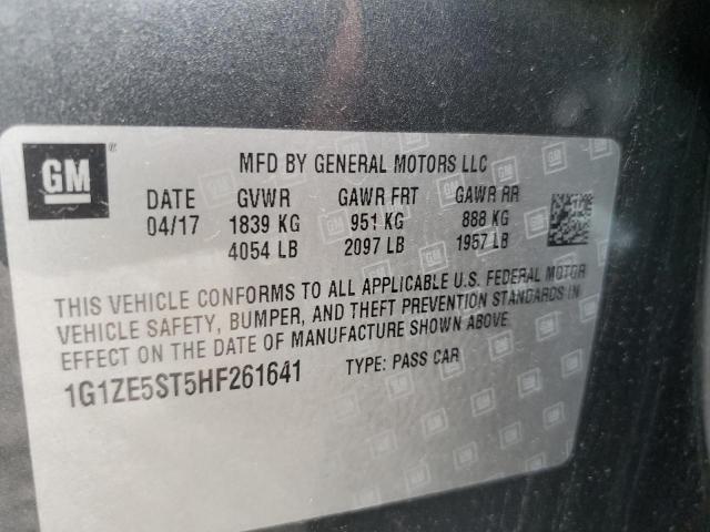 2017 CHEVROLET MALIBU LT - 1G1ZE5ST5HF261641