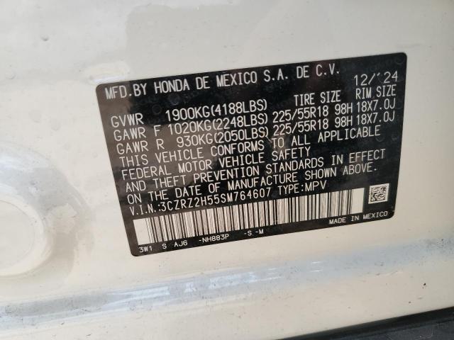 2025 HONDA HR-V SPORT 3CZRZ2H55SM764607