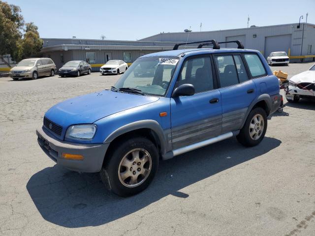 TOYOTA RAV4 1997 blue 4dr spor gas JT3GP10V4V7009993 photo #1