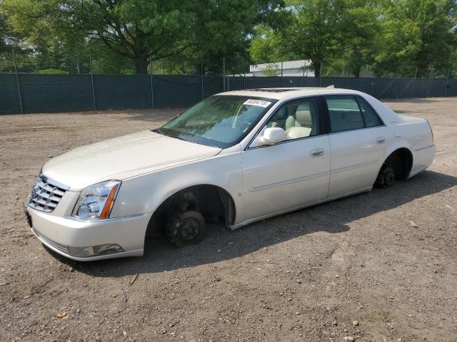 CADILLAC DTS 2009 white  gas 1G6KD57YX9U148381 photo #1