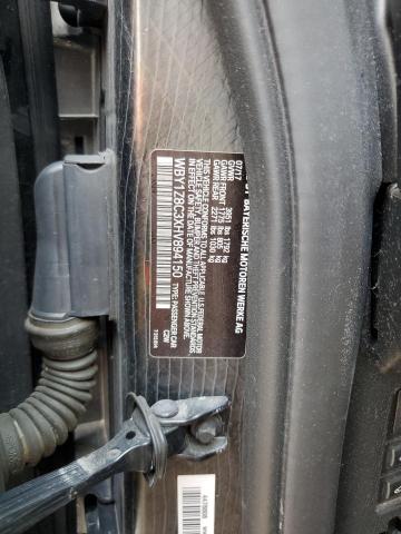 2017 BMW I3 REX WBY1Z8C3XHV894150