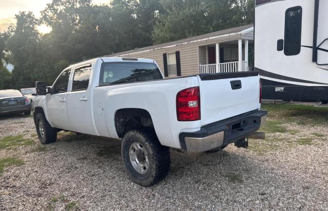 CHEVROLET SILVERADO 2008 white crew pic diesel 1GCHK23638F117735 photo #4