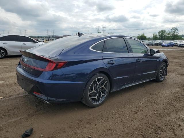 Vin: 5npek4jc7mh108558, lot: 59402255, hyundai sonata n line 20213