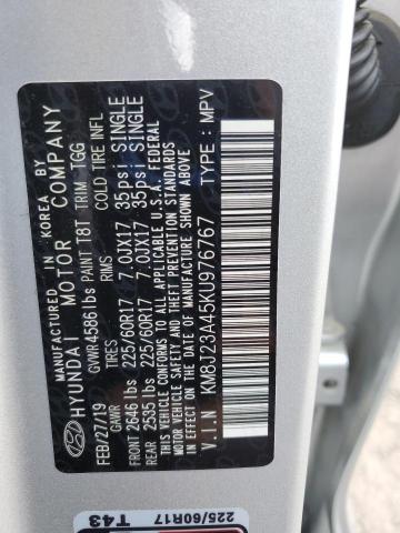 2019 HYUNDAI TUCSON SE - KM8J23A45KU976767
