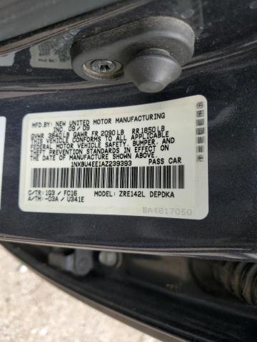 2010 TOYOTA COROLLA BA - 1NXBU4EE1AZ239393