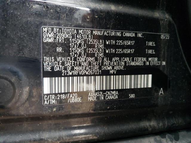 2023 TOYOTA RAV4 XLE - 2T3W1RFV0PW267031