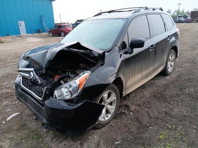 SUBARU FORESTER 2015 black  gas JF2SJADC2FH842110 photo #1