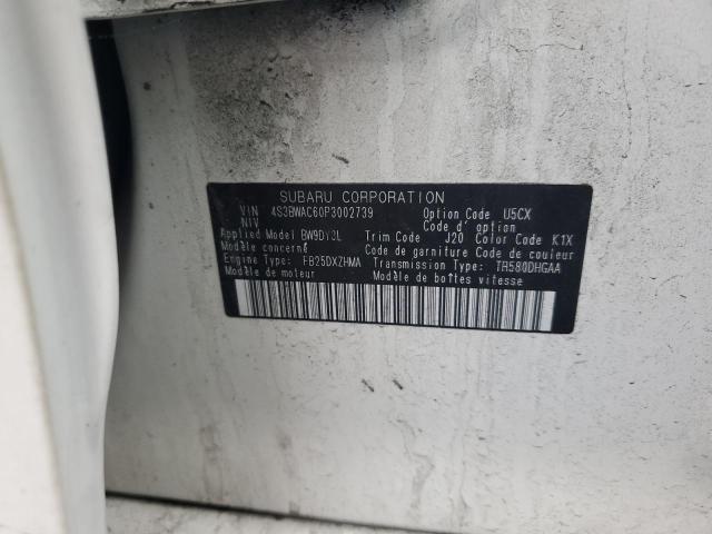 2023 SUBARU LEGACY PREMIUM 4S3BWAC60P3002739