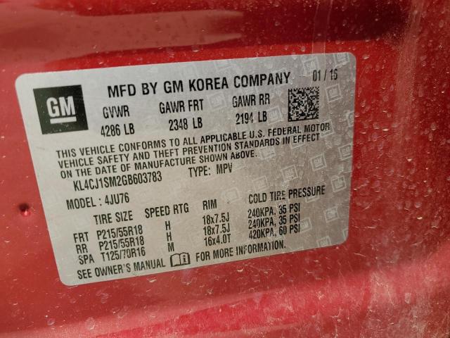 2016 BUICK ENCORE SPO - KL4CJ1SM2GB603783