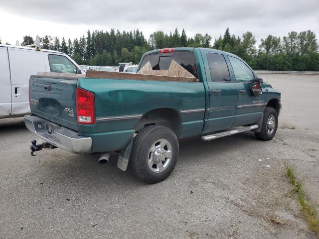 DODGE RAM 2500 S 2004 green crew pic diesel 3D7KU28C44G137957 photo #4