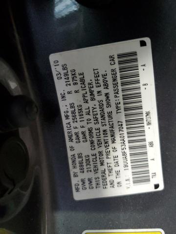 2010 ACURA TL - 19UUA8F53AA017047