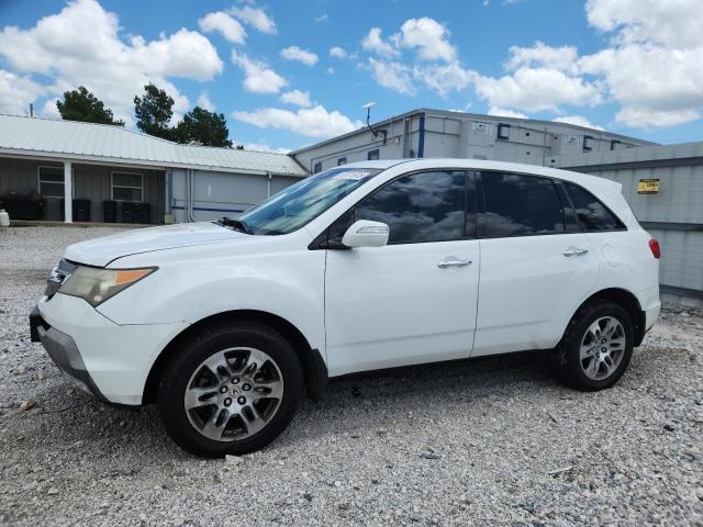 ACURA MDX 2007 white  gas 2HNYD282X7H501938 photo #1