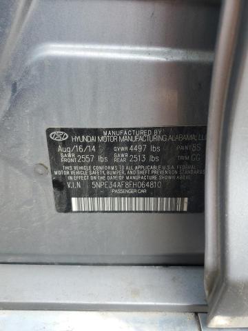 2015 HYUNDAI SONATA SPO - 5NPE34AF8FH064810