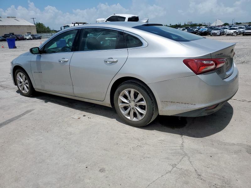 CHEVROLET MALIBU LT 2020 silver  gas 1G1ZD5ST0LF058703 photo #3