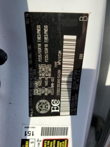 2017 TOYOTA SIENNA XLE 5TDDZ3DCXHS154284