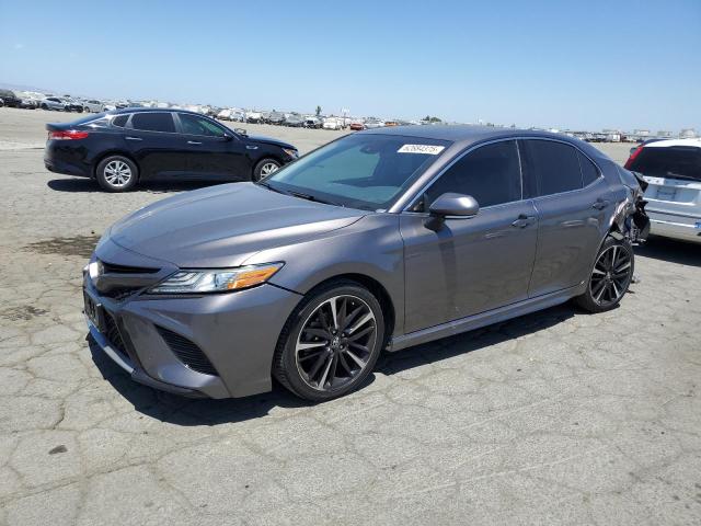 TOYOTA CAMRY XSE 2019 gray  gas 4T1B61HK9KU228279 photo #1
