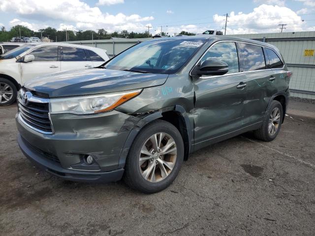 Vin: 5tdbkrfhxfs145928, lot: 61808405, toyota highlander le 2015 img_1