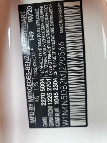 2021 MERCEDES-BENZ GLA 45 AMG W1N4N5DB2MJ220566